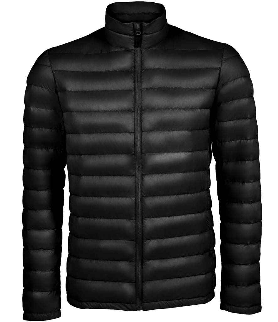 SOL'S Wilson Lightweight Padded Jacket - Black