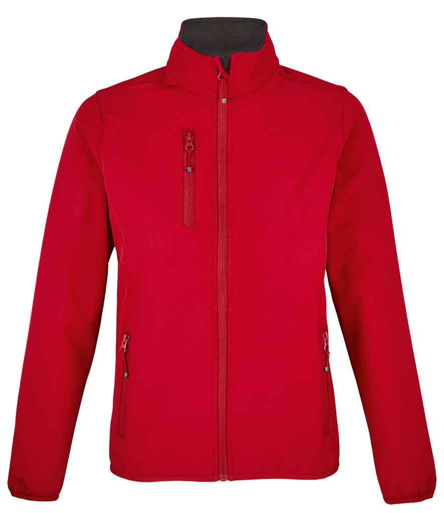 SOL'S Ladies Falcon Recycled Soft Shell Jacket - Pepper Red