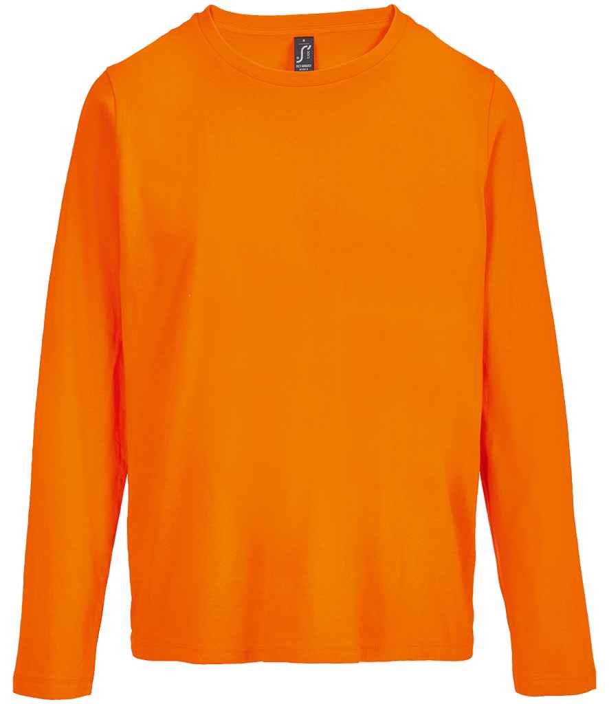 SOL'S Ladies Monarch Long Sleeve T-Shirt - Orange