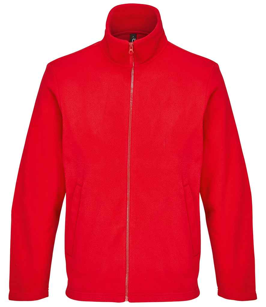 SOL'S Unisex Nitro Micro Fleece Jacket - Red