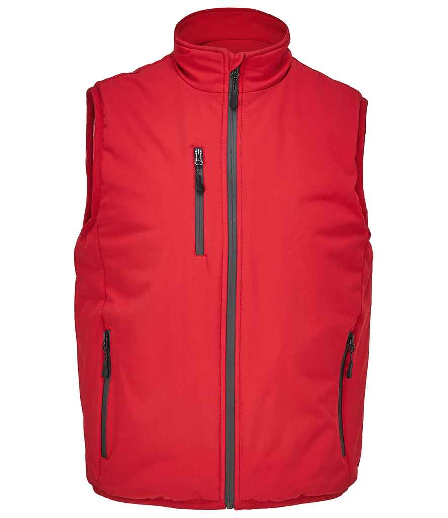 SOL'S Unisex Falcon Padded Bodywarmer - Pepper Red
