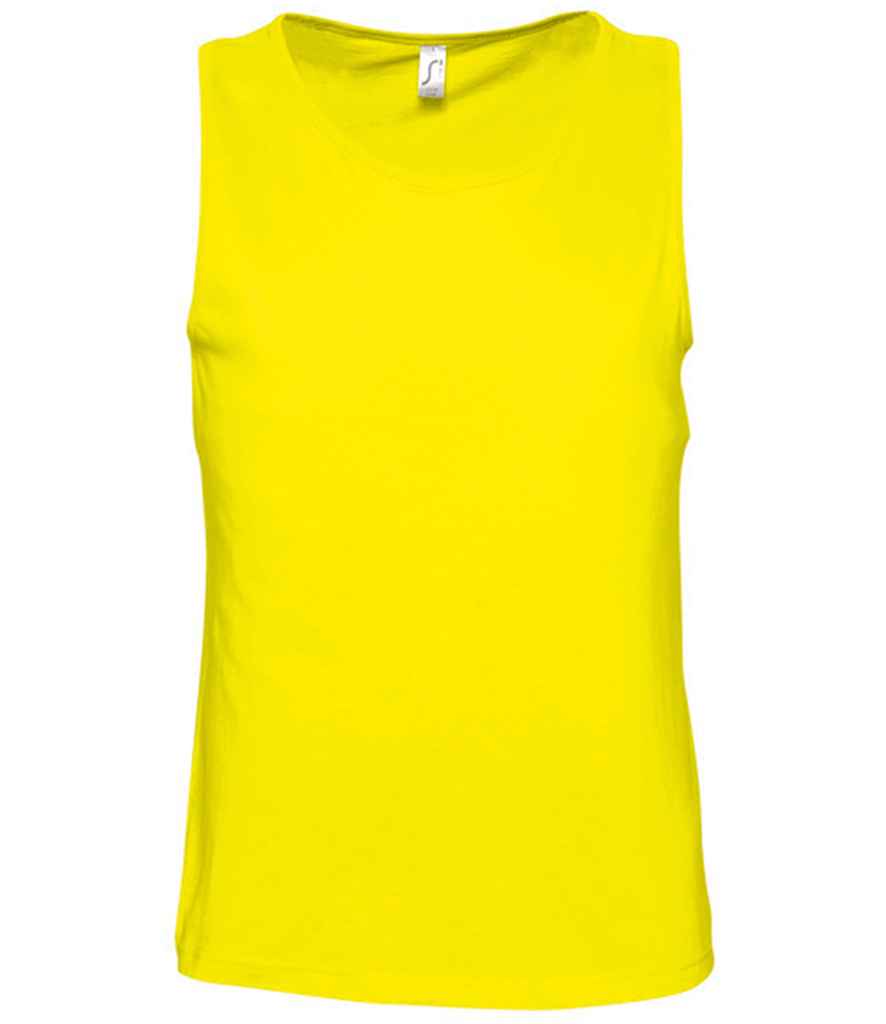 SOL'S Justin Tank Top - Lemon