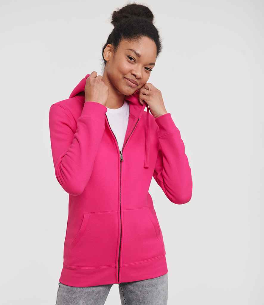 Russell Athletic Ladies Authentic Zip Hooded Sweatshirt