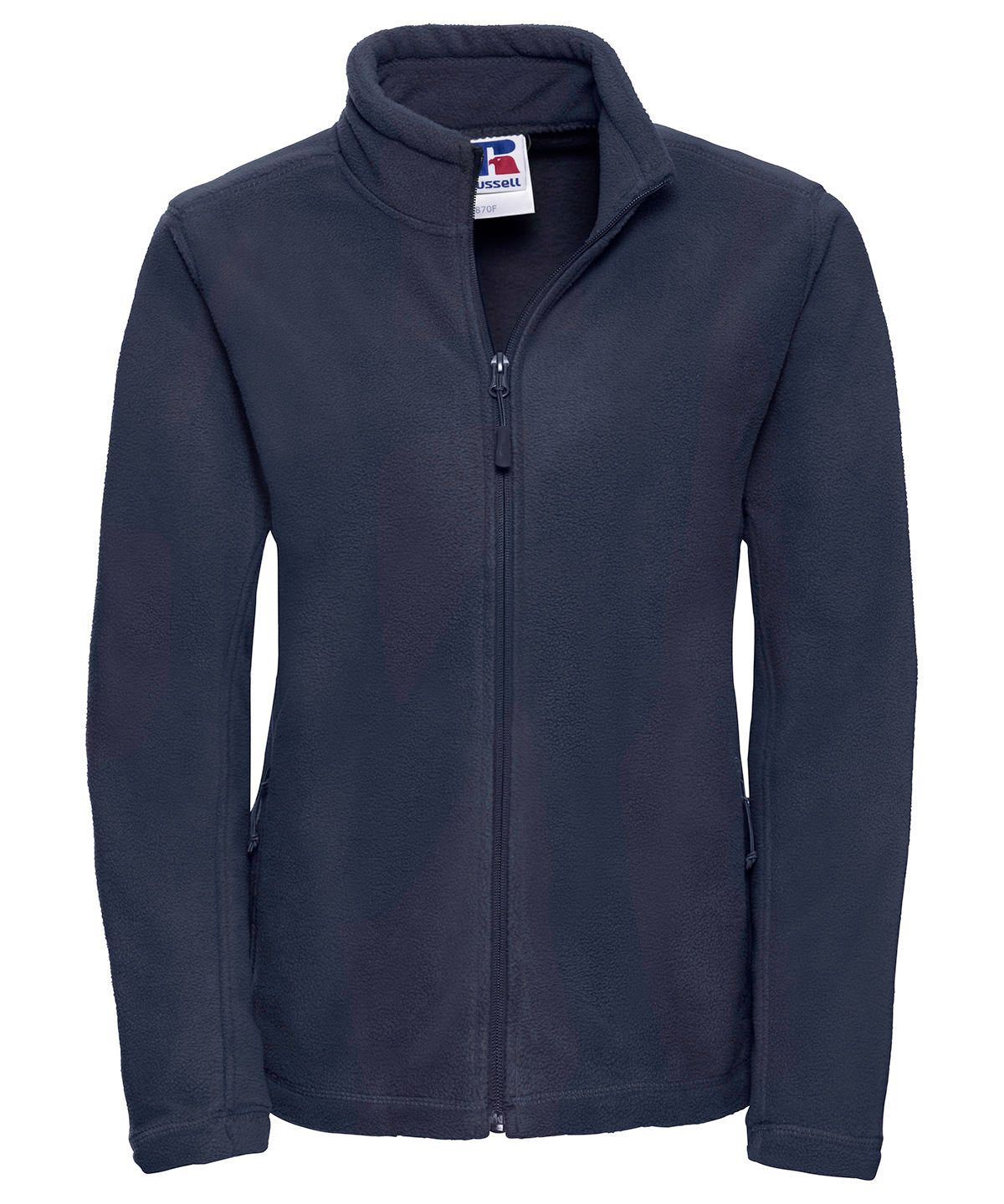 Russell Women's full-zip outdoor fleece French Navy