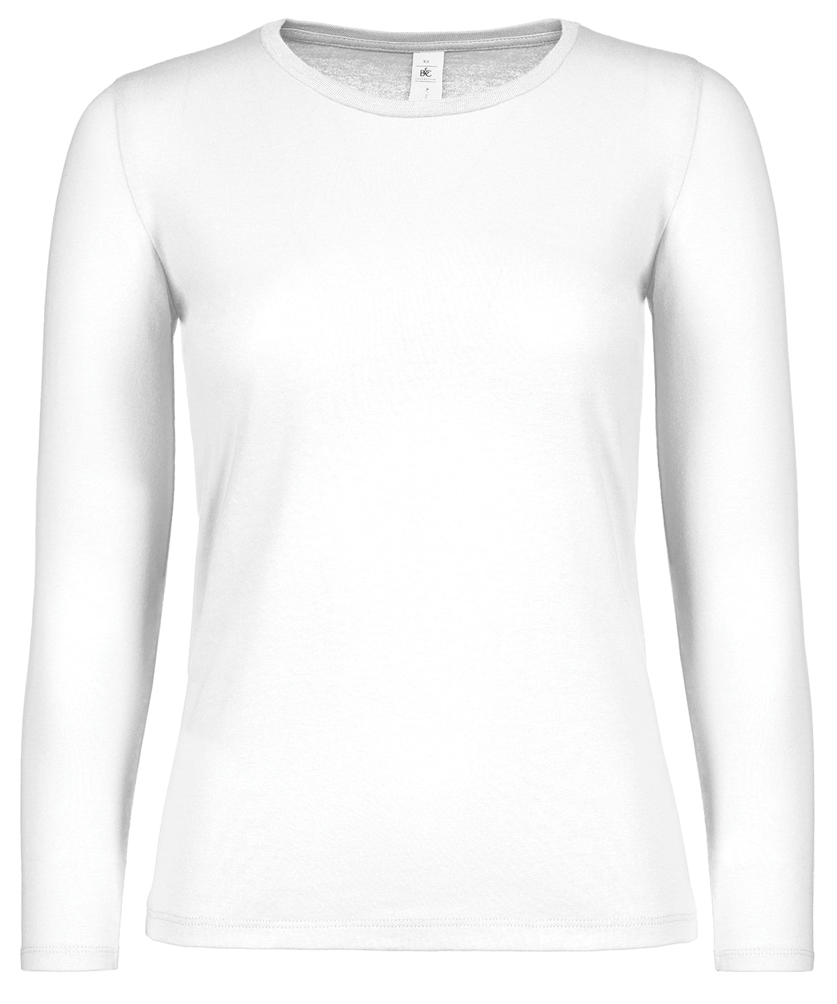 B&C Collection B&C #E150 long sleeve /women White*