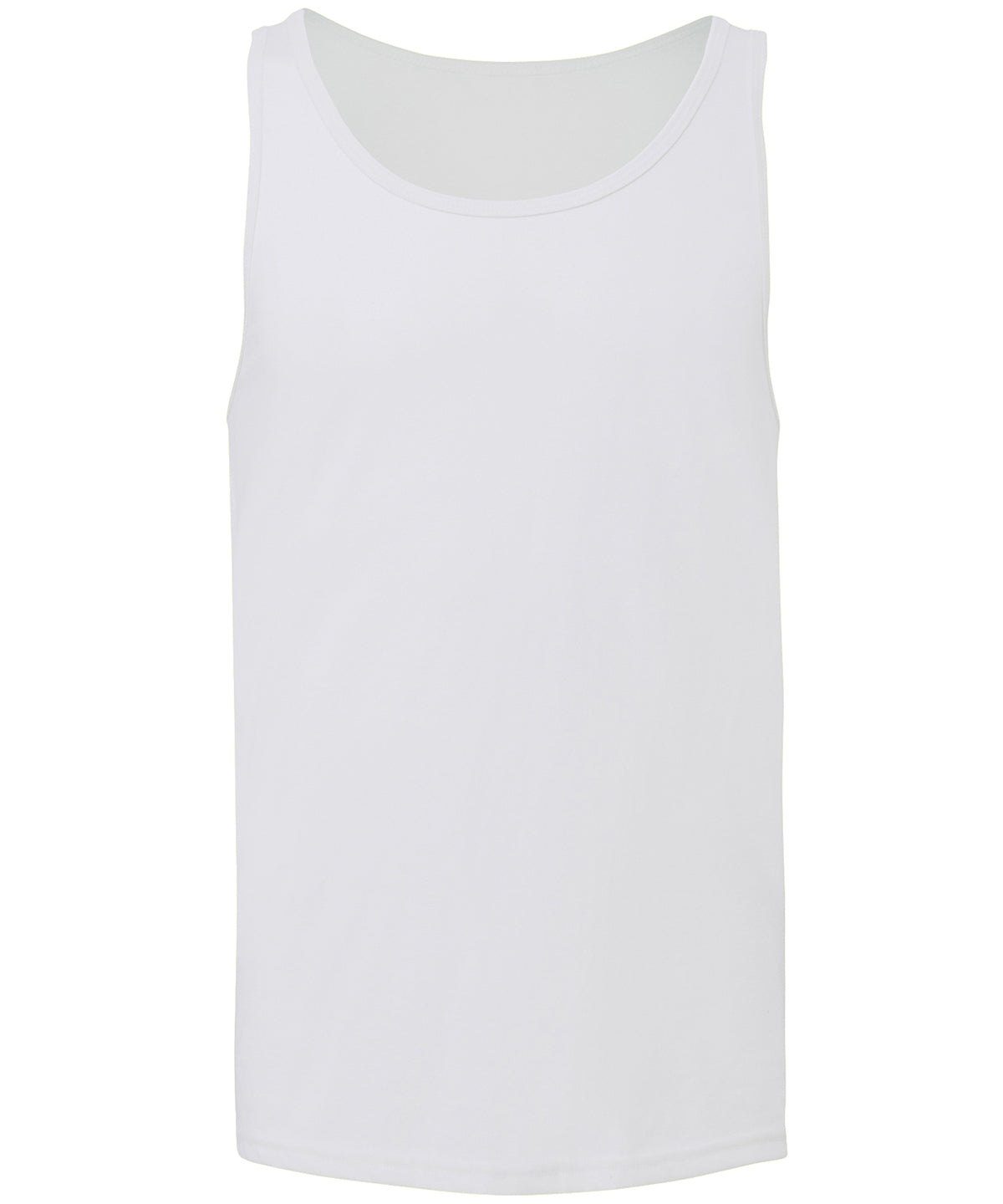 Bella+Canvas Unisex Jersey tank top White