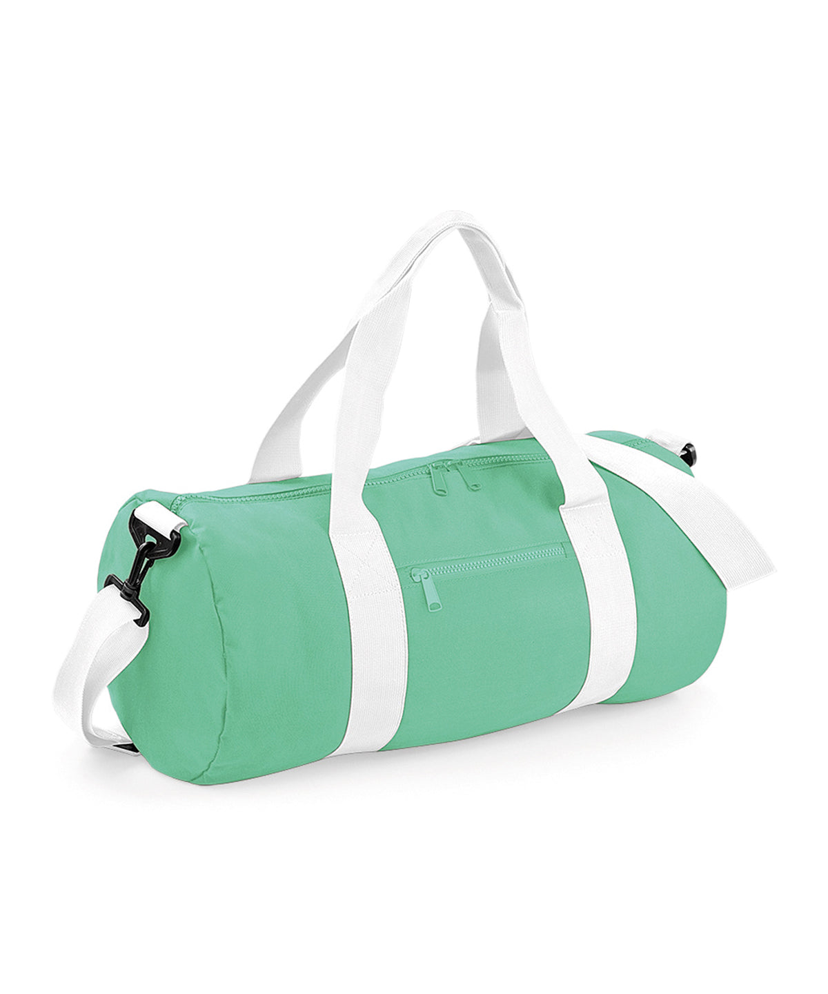 BagBase Original barrel bag Mint Green/White