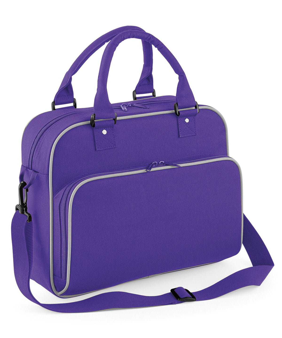 BagBase Junior dance bag Purple/Light Grey
