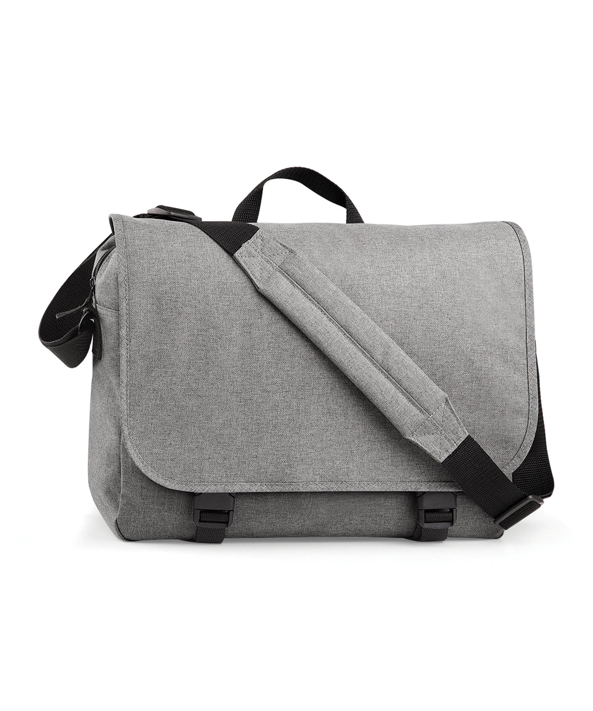 BagBase Two-tone digital messenger Grey Marl