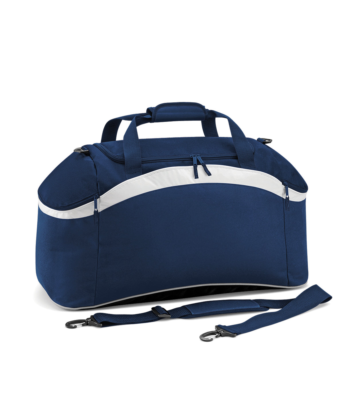 BagBase Teamwear holdall French Navy/White
