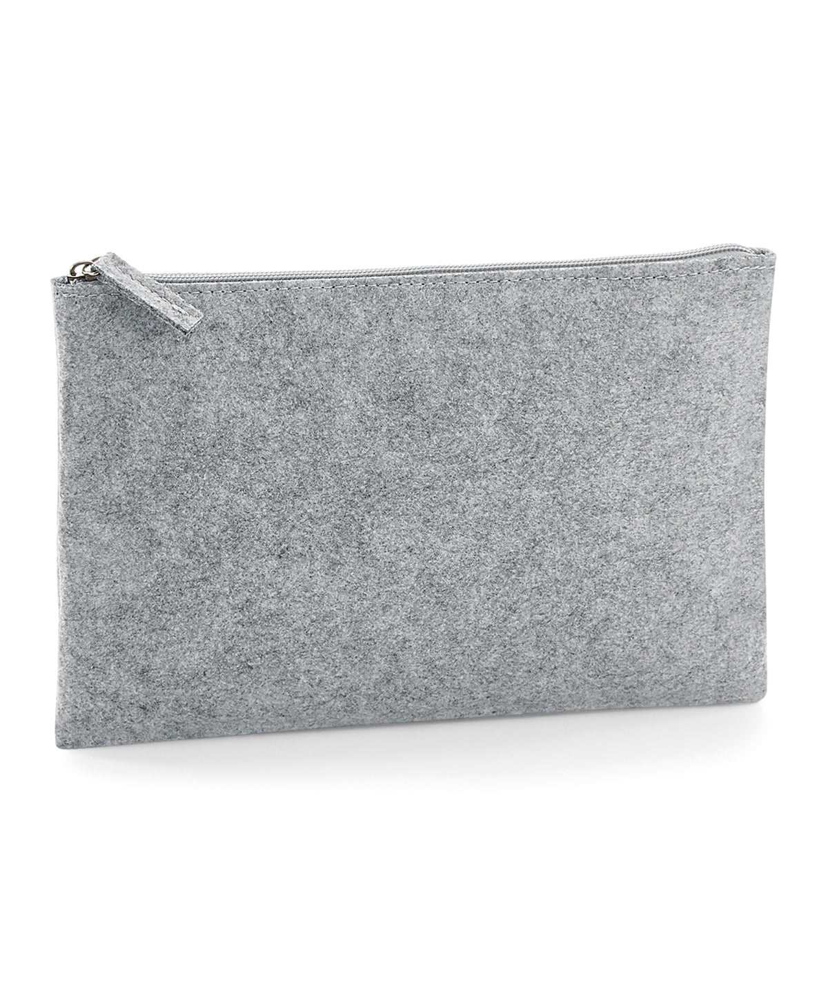 BagBase Felt accessory pouch Grey Melange