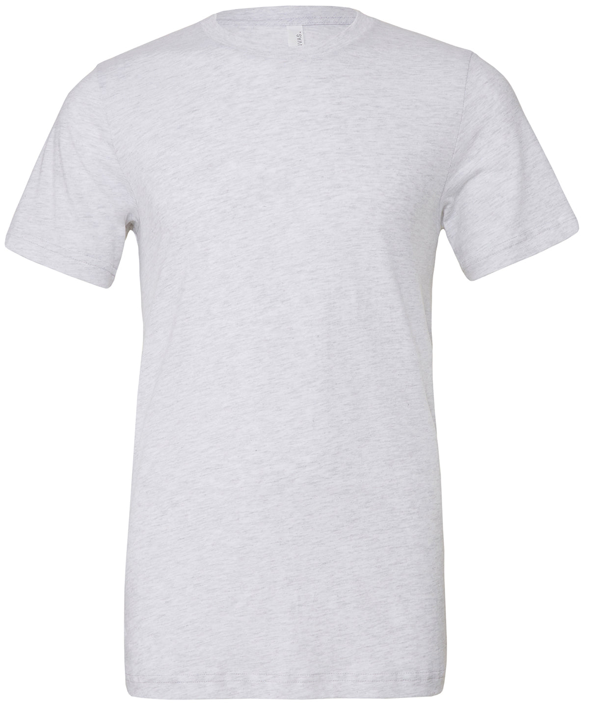 Bella+Canvas Unisex triblend crew neck t-shirt White Fleck Triblend