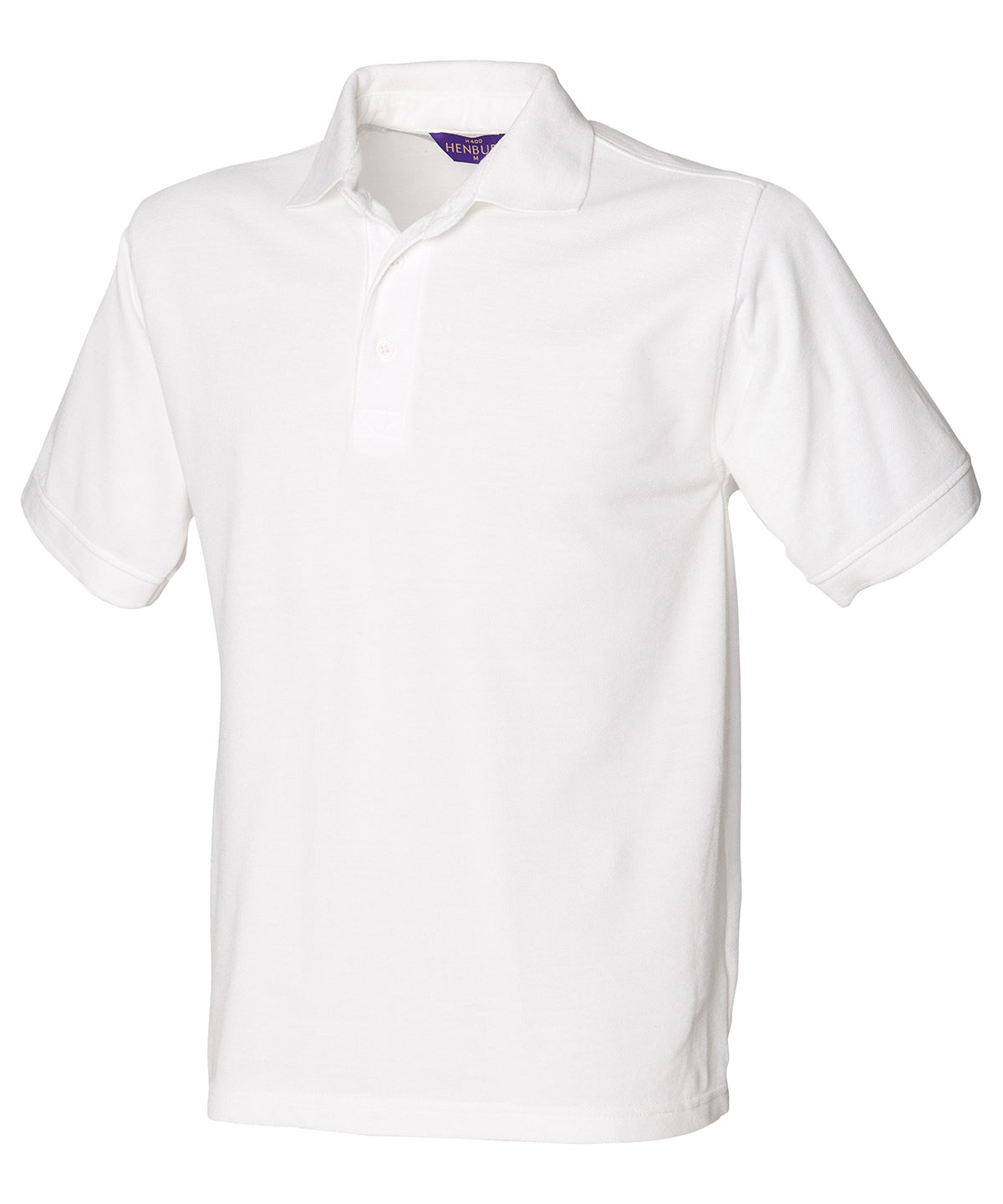 Henbury 65/35 Classic piqué polo shirt White*†