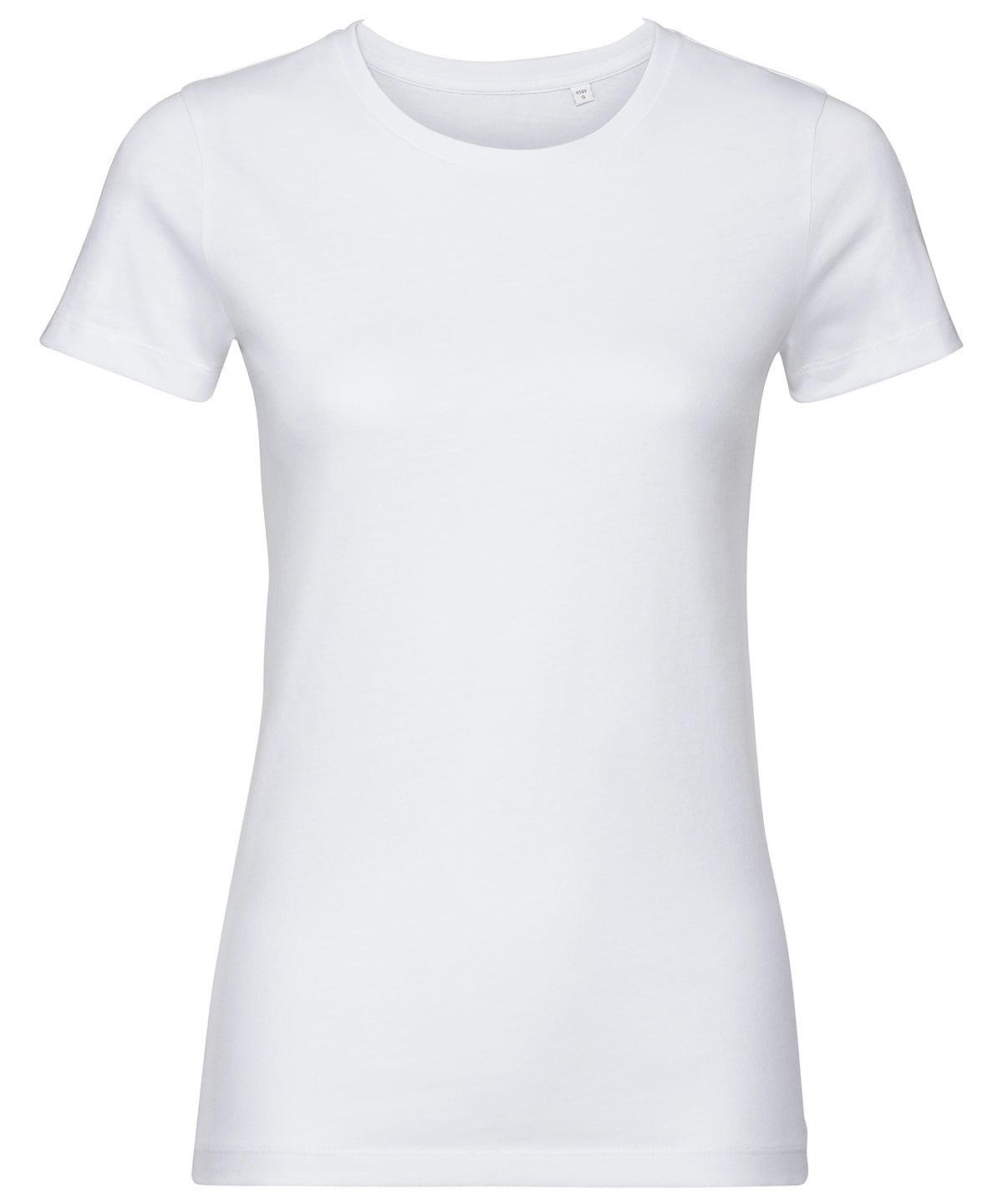 Russell Women's pure organic tee White