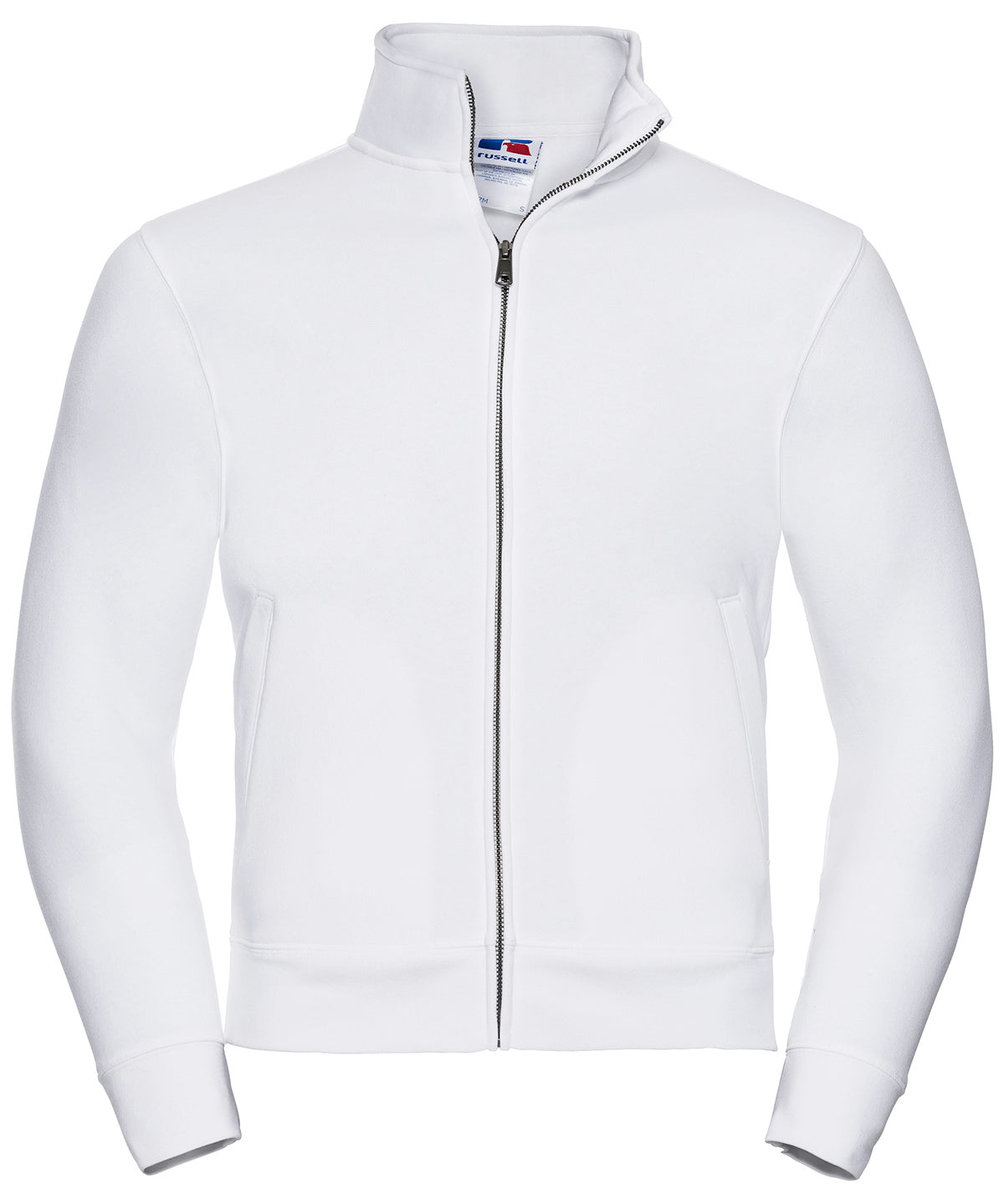 Russell Authentic sweatshirt jacket White