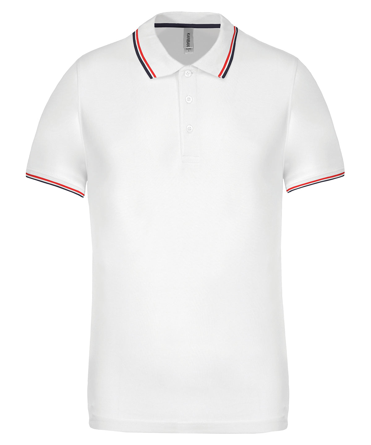 Kariban Short sleeve polo shirt White