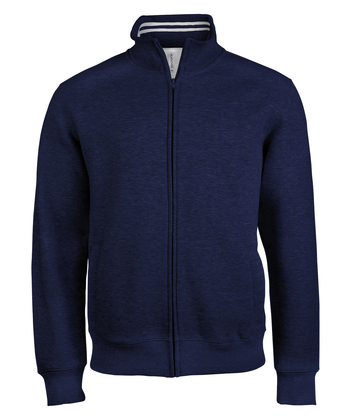 Kariban Men's full zip sweat jacket Navy