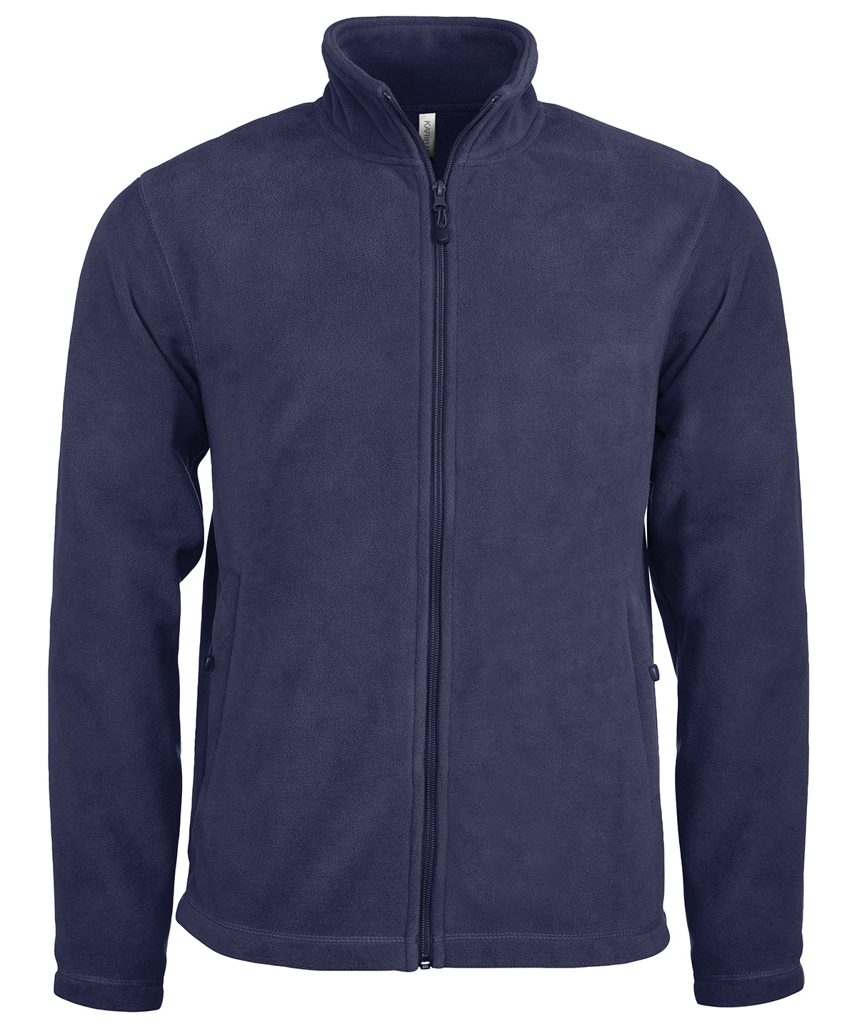 Kariban Zip-through microfleece jacket Navy