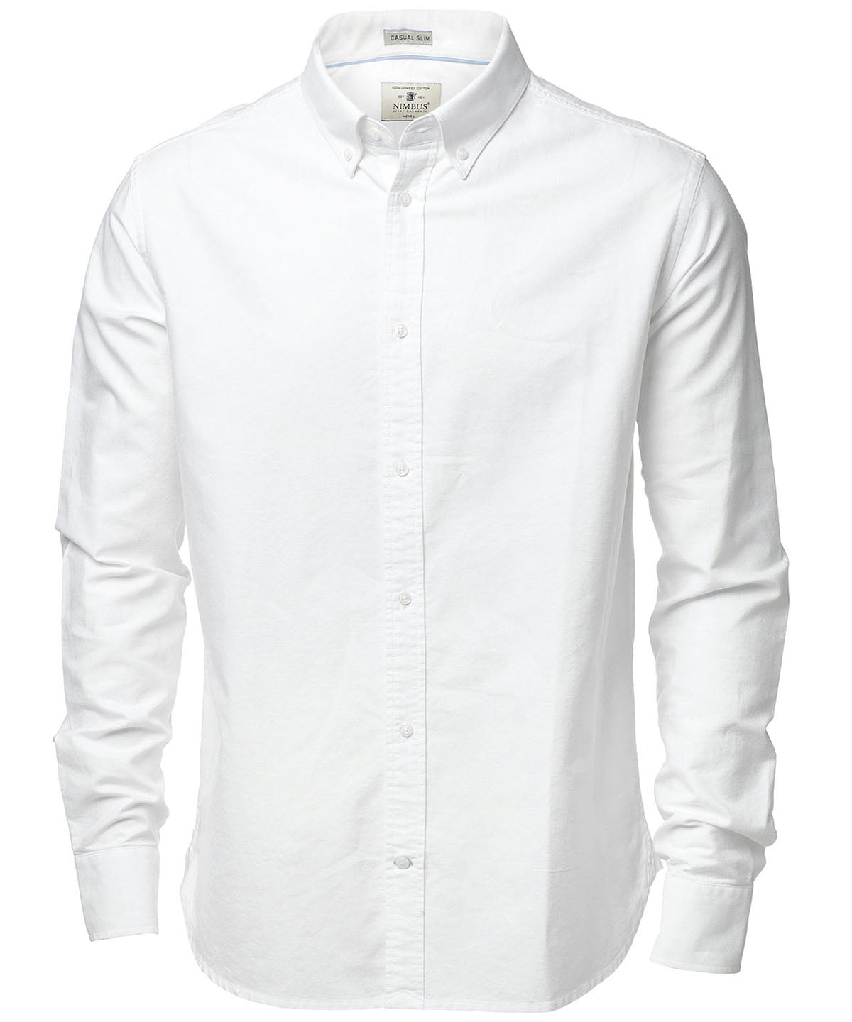 Nimbus Rochester modern fit – classic Oxford shirt White