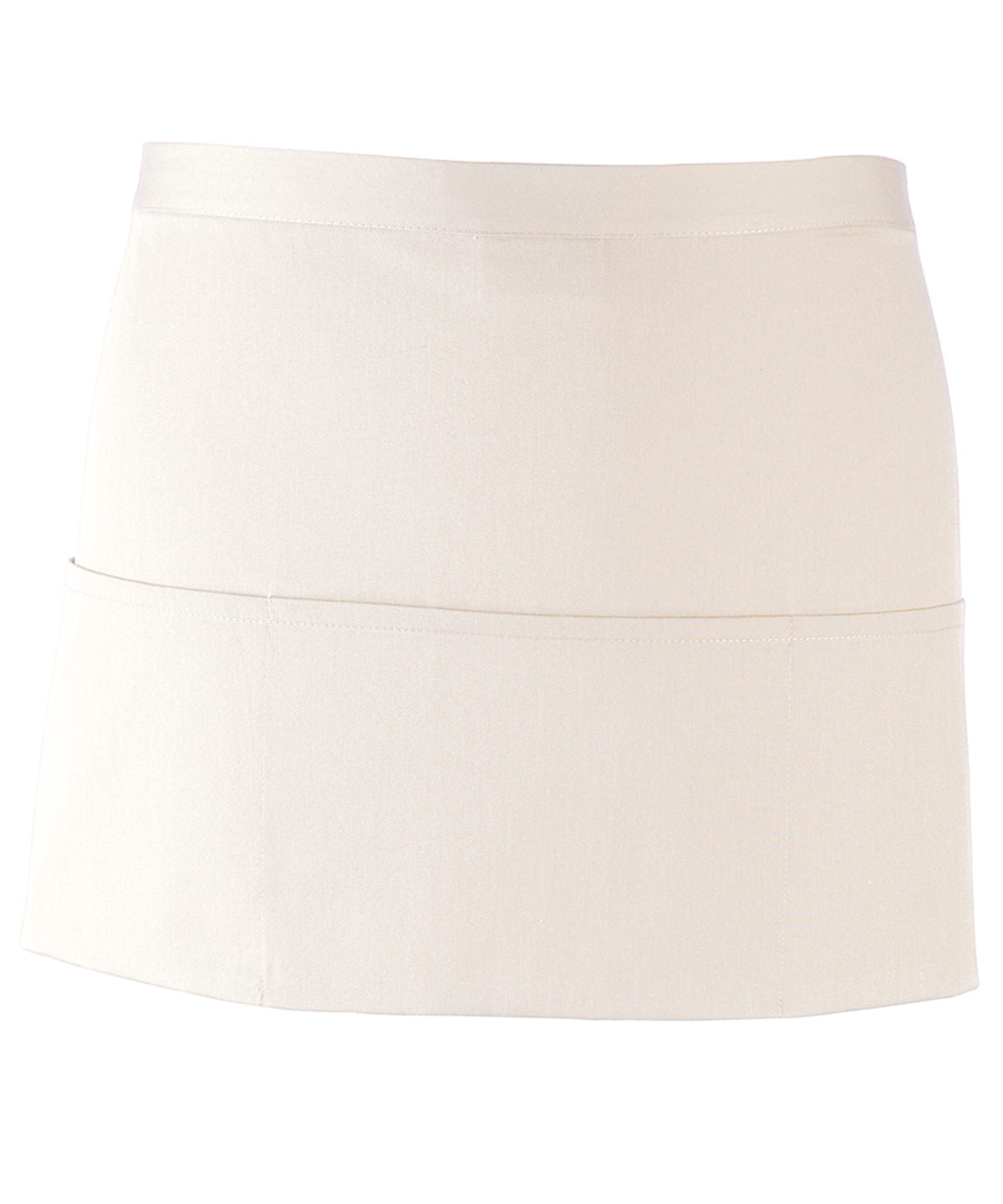 Premier Colours 3-pocket apron White
