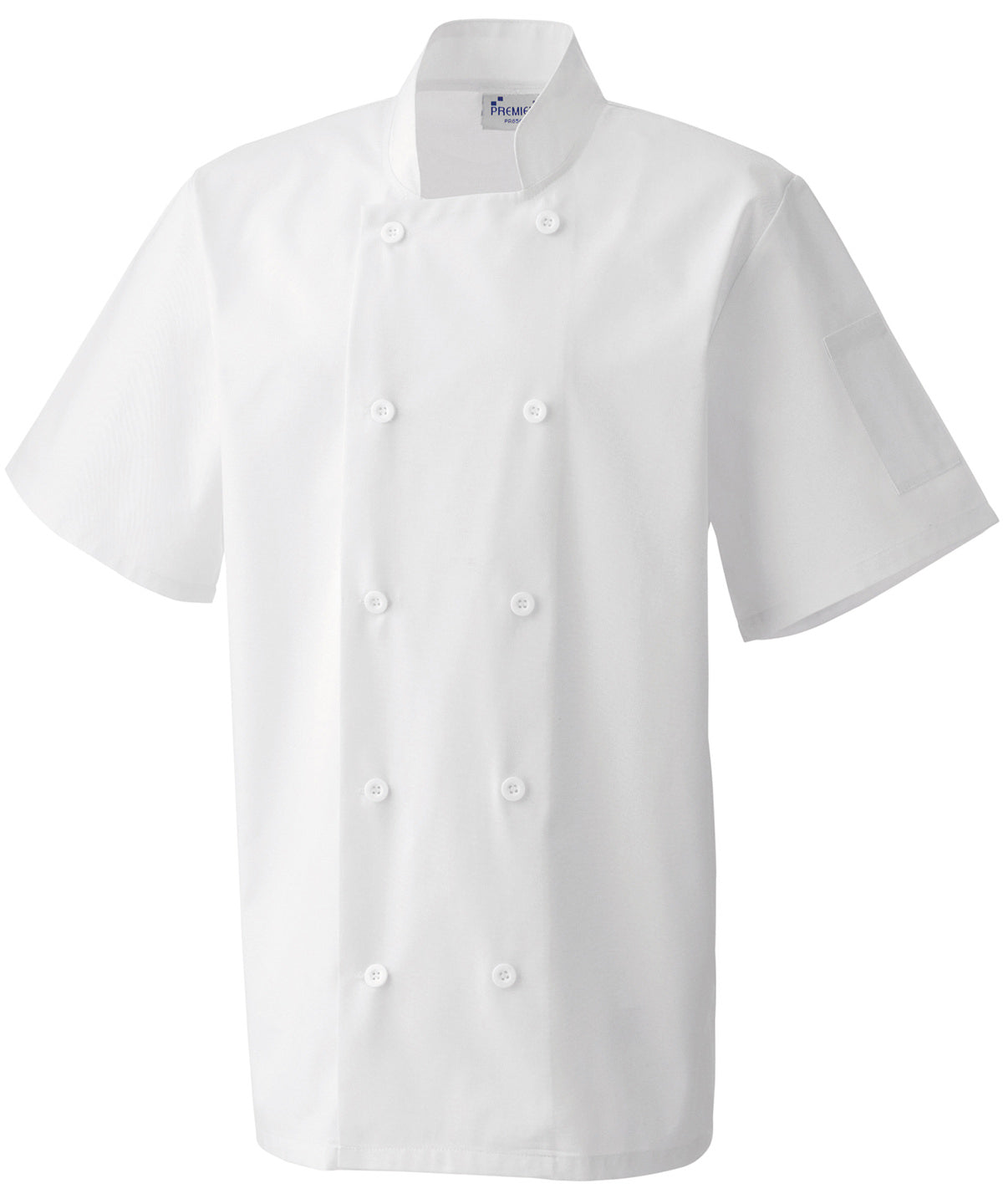 Premier Short sleeve chef’s jacket White