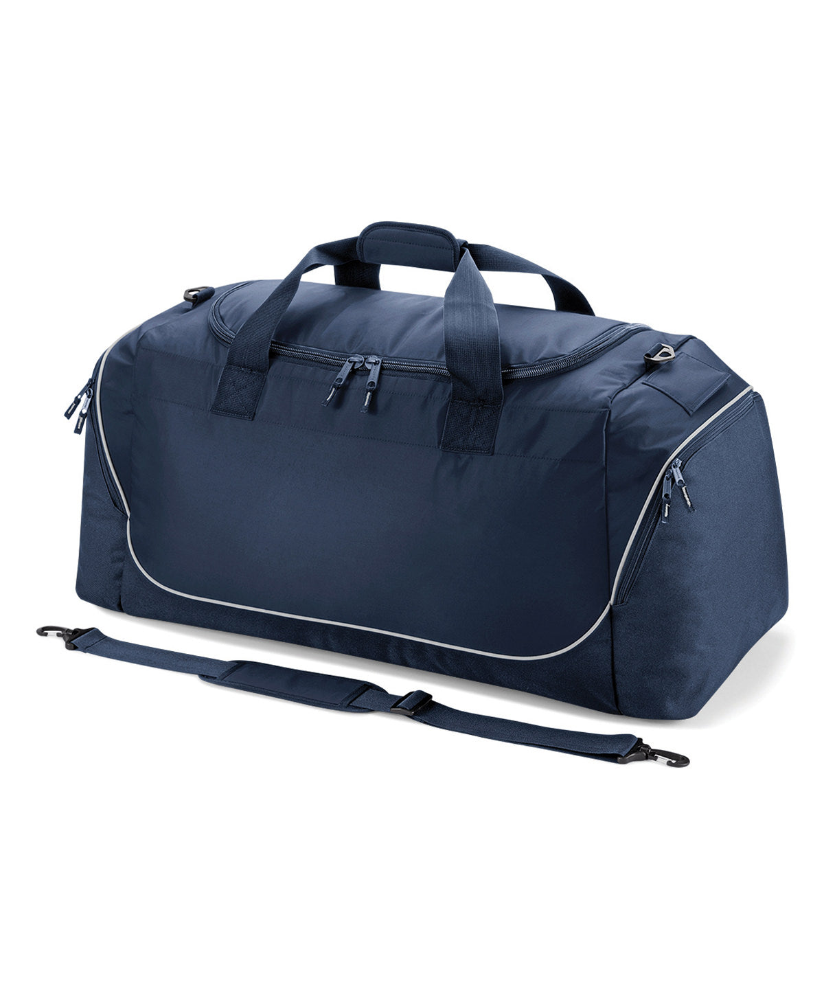 Quadra Teamwear jumbo kit bag French Navy/Light Grey