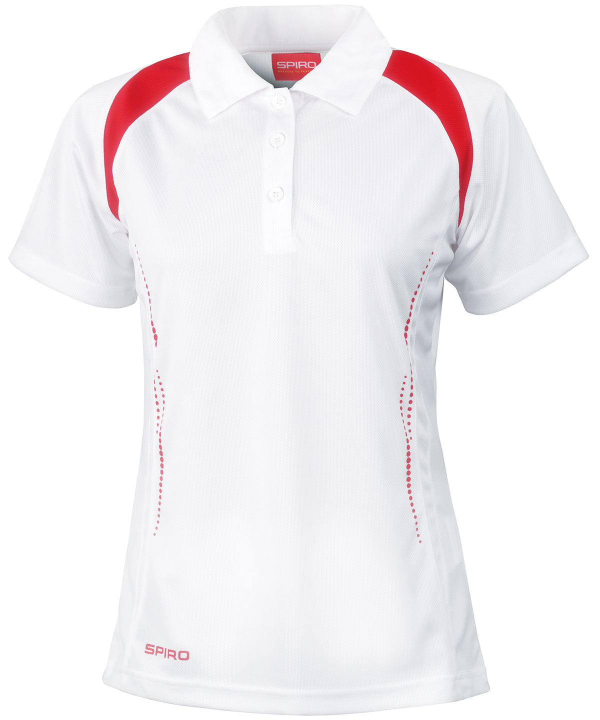 Spiro Women's Spiro team spirit polo White/Red