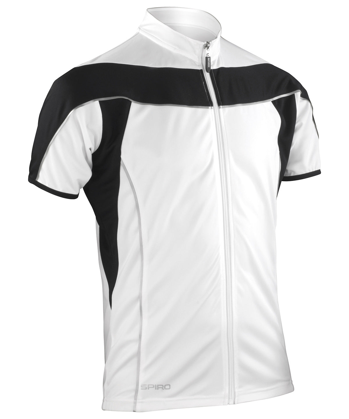 Spiro Spiro bikewear full-zip top White/Black