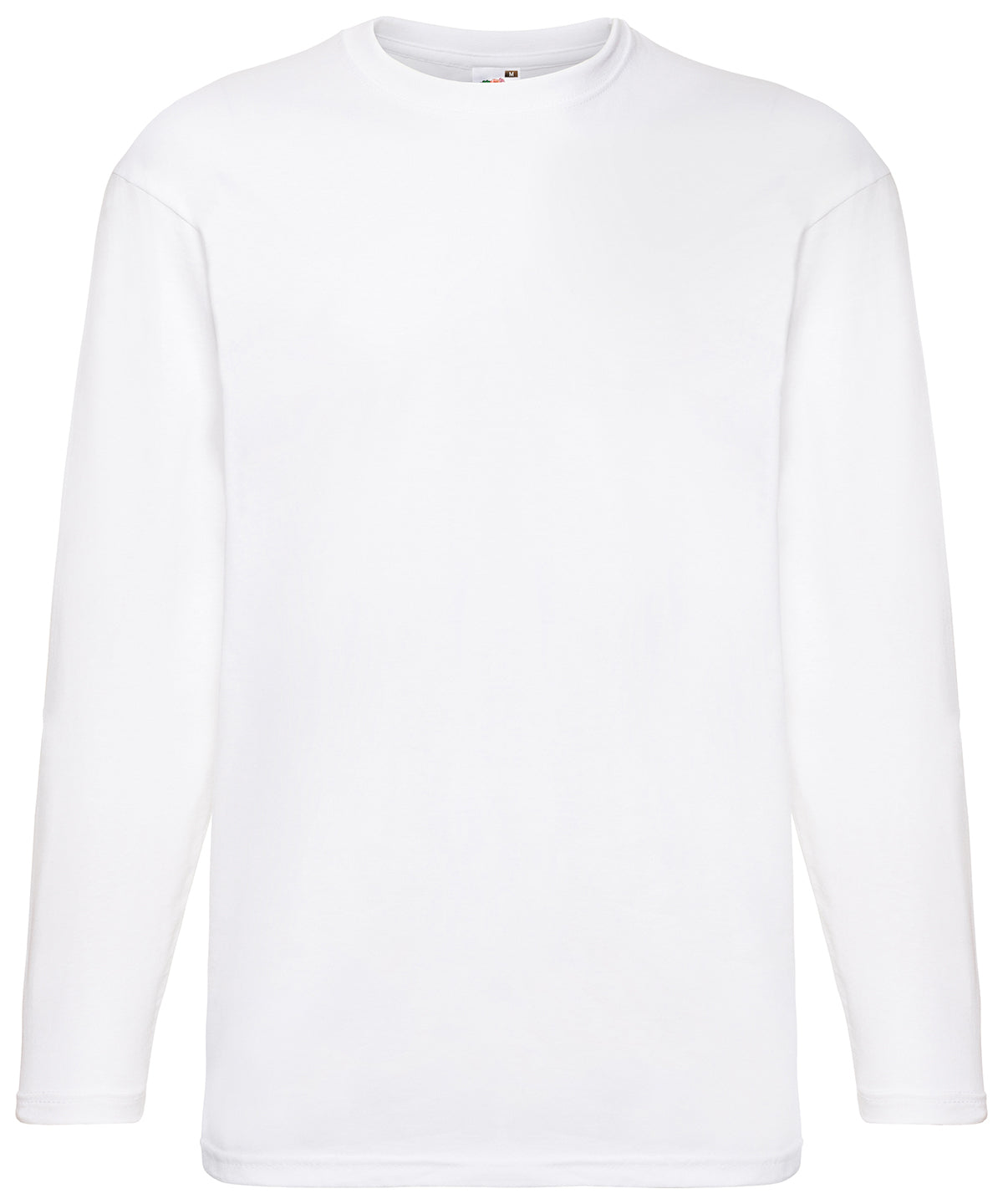 Fruit of the Loom Valueweight long sleeve T White*
