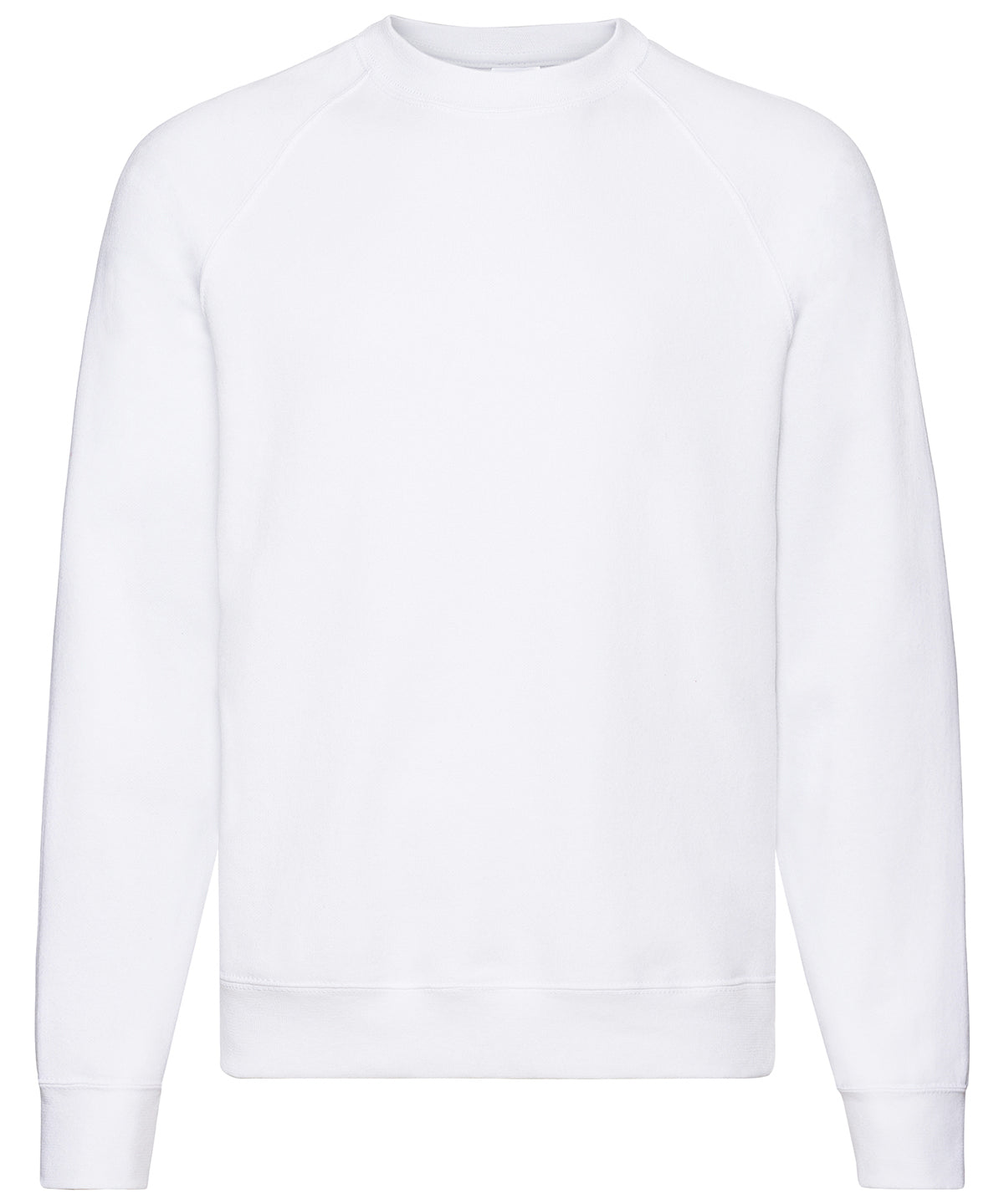 Fruit of the Loom Classic 80/20 raglan sweatshirt White*