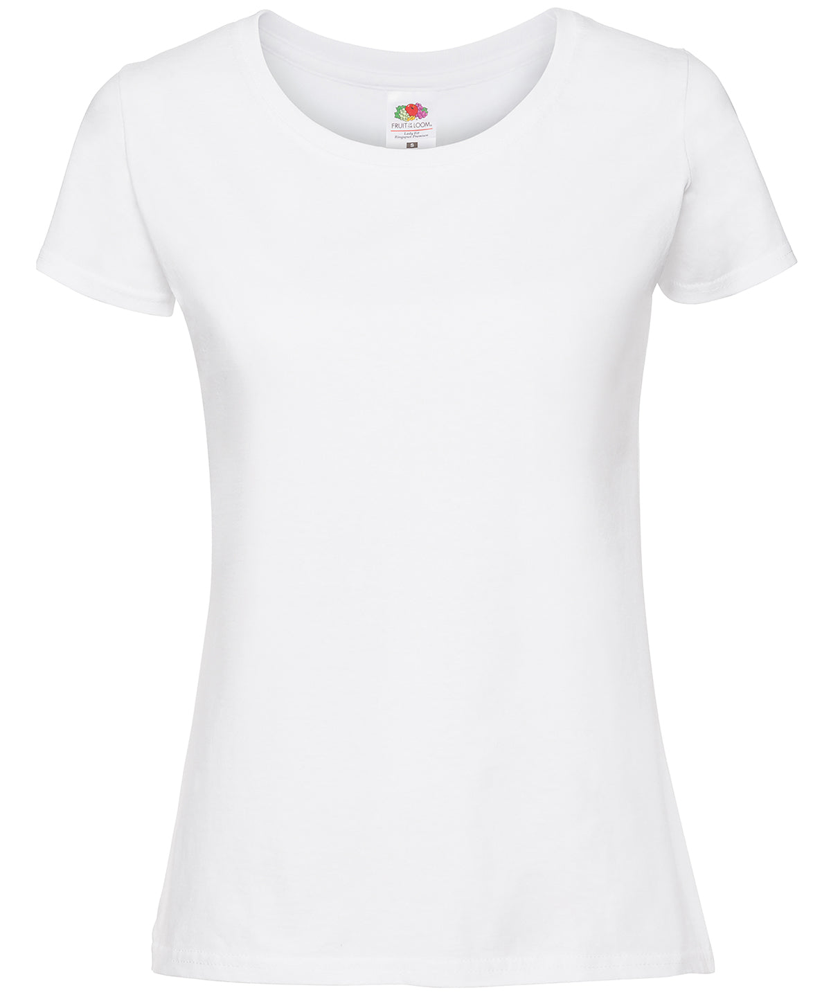 Fruit of the Loom Women's Iconic 195 ringspun premium t-shirt White