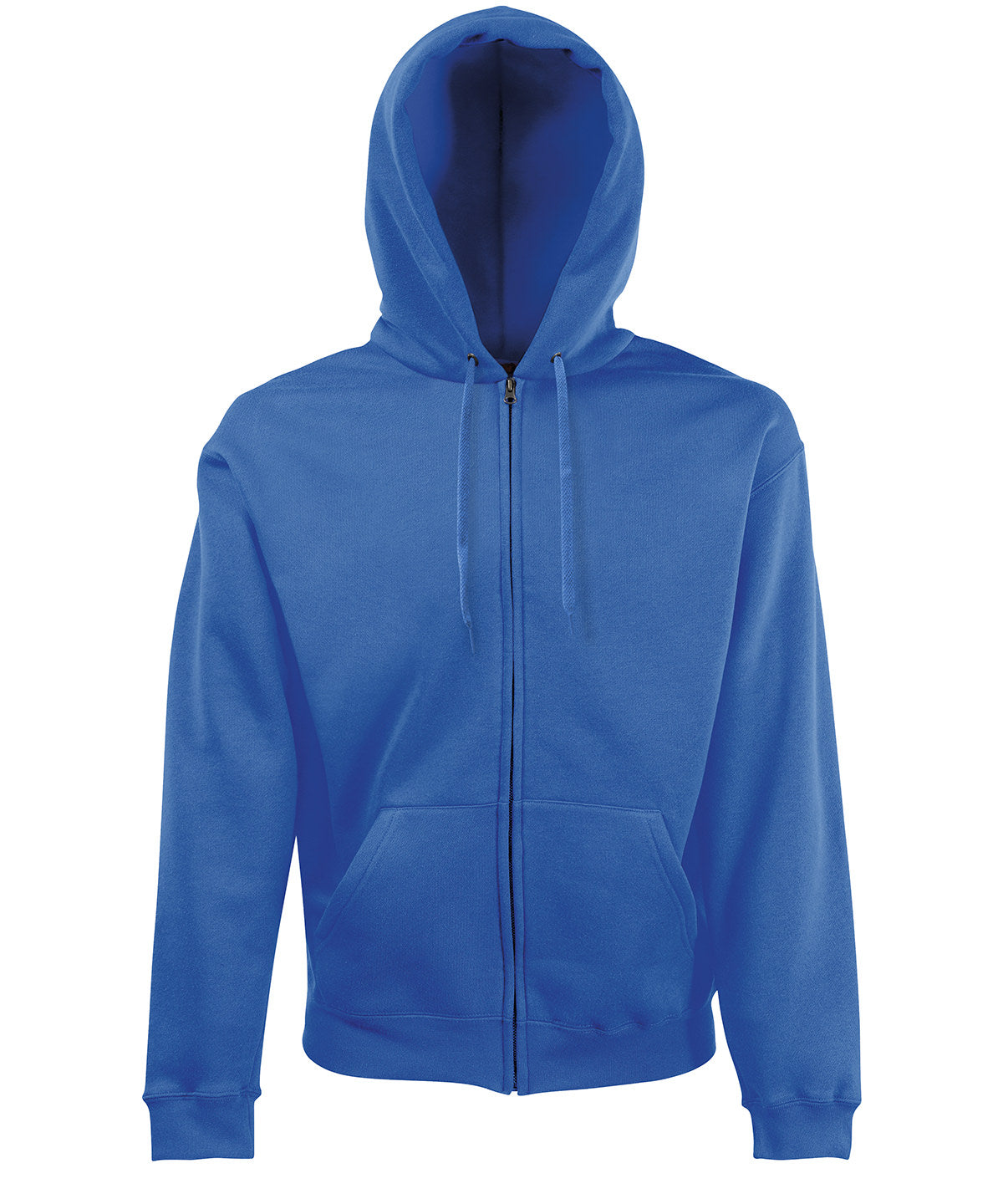 Fruit of the Loom Premium 70/30 hooded sweatshirt jacket Royal Blue