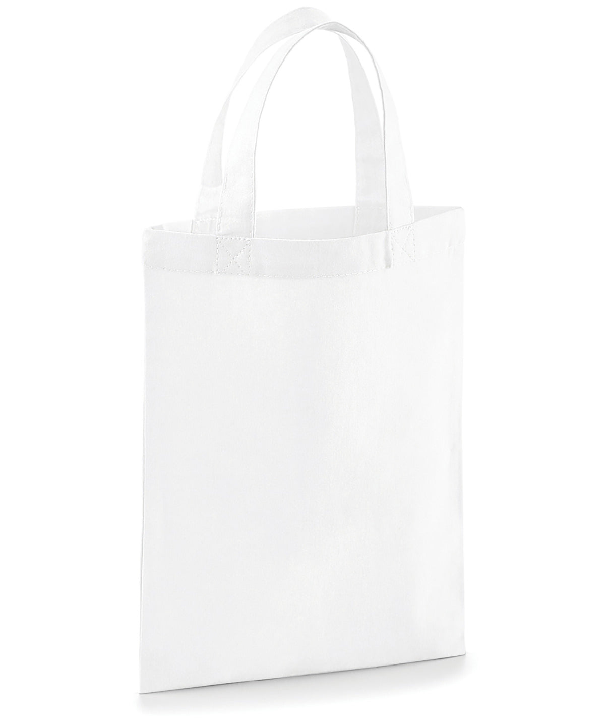 Westford Mill Cotton party bag for life White