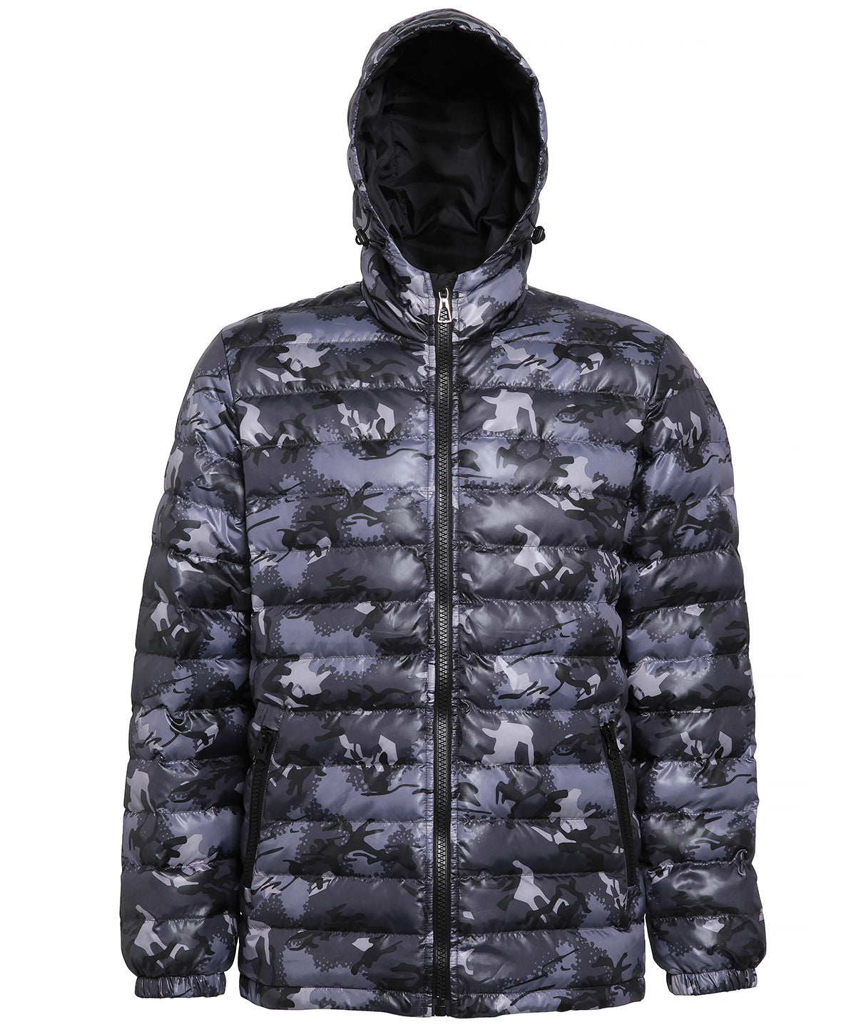 2786 Padded jacket Camo Grey