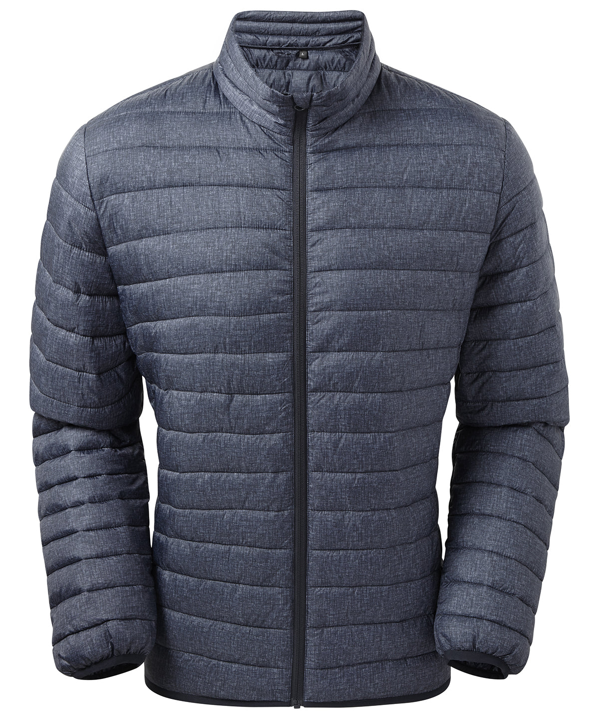 2786 Melange padded jacket Navy Melange