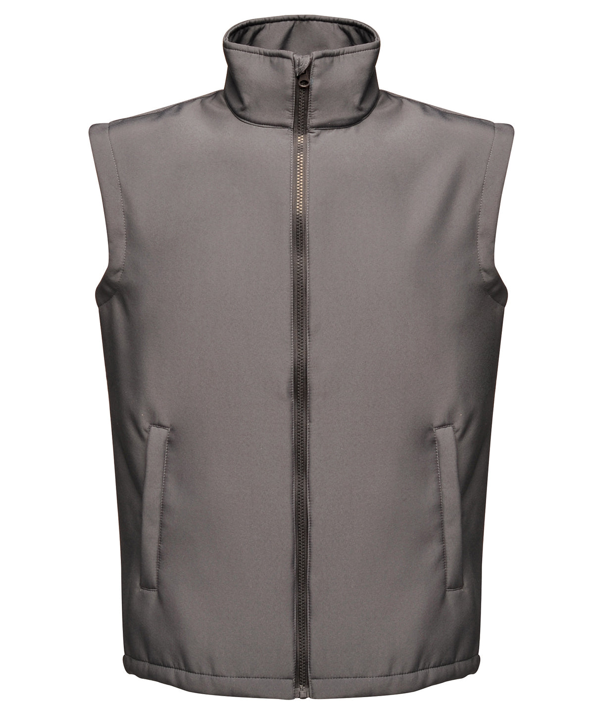 Regatta Professional Ablaze printable softshell bodywarmer Seal Grey/Black