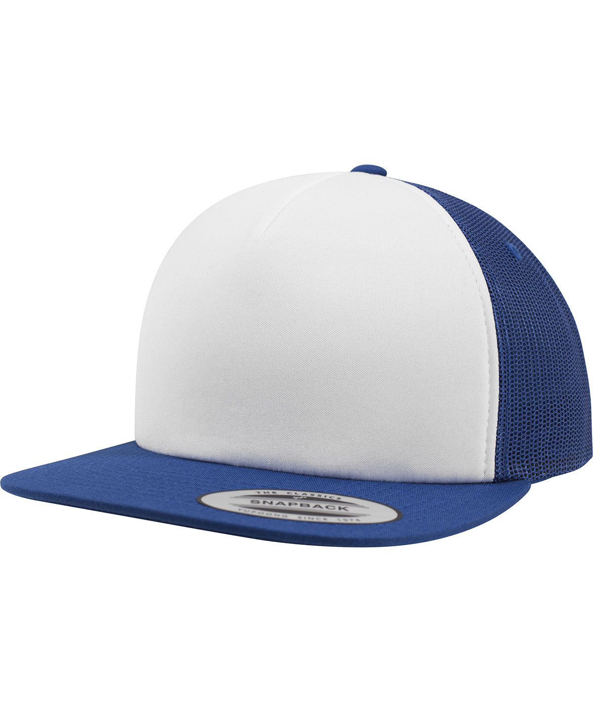 Flexfit / Yupoong Foam trucker with white front (6005FW) Royal/White/Royal