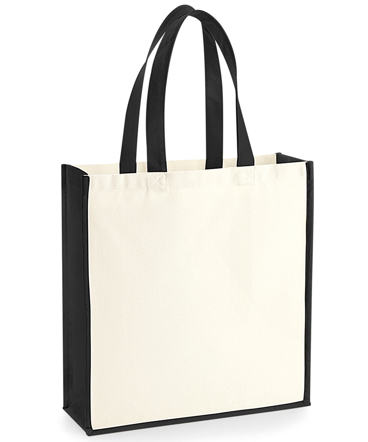 Westford Mill Gallery canvas tote Natural/Black