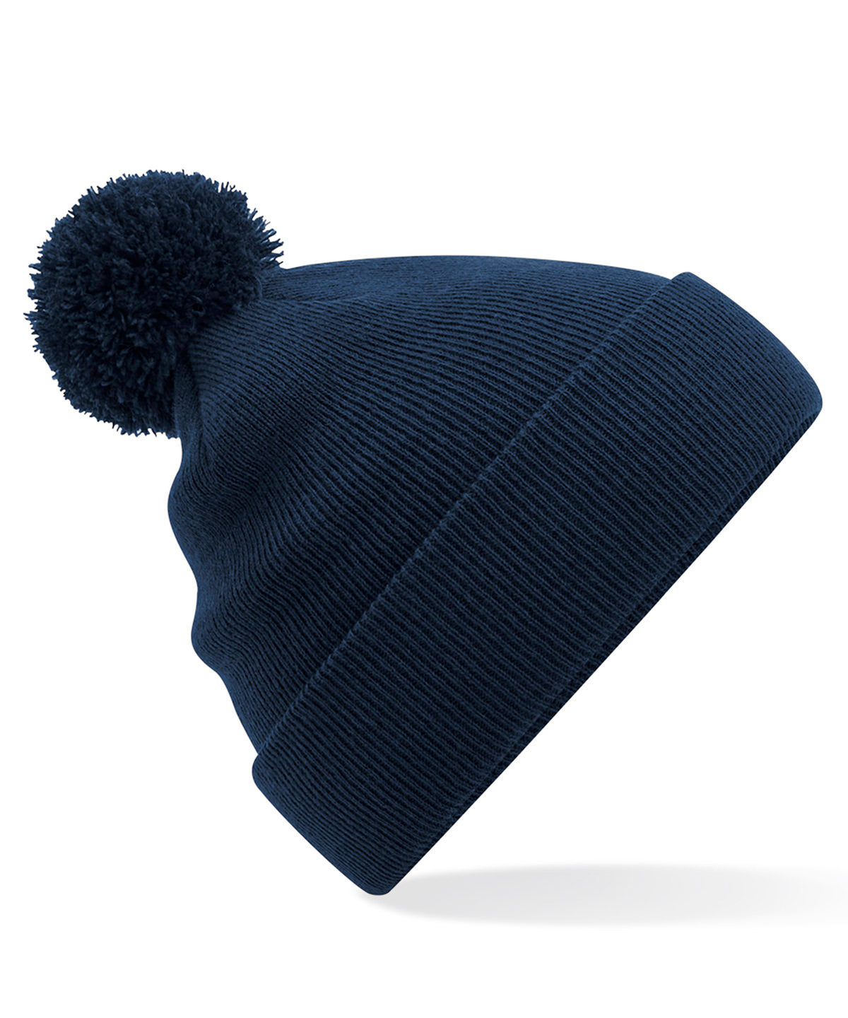 Beechfield Junior original pom pom beanie French Navy