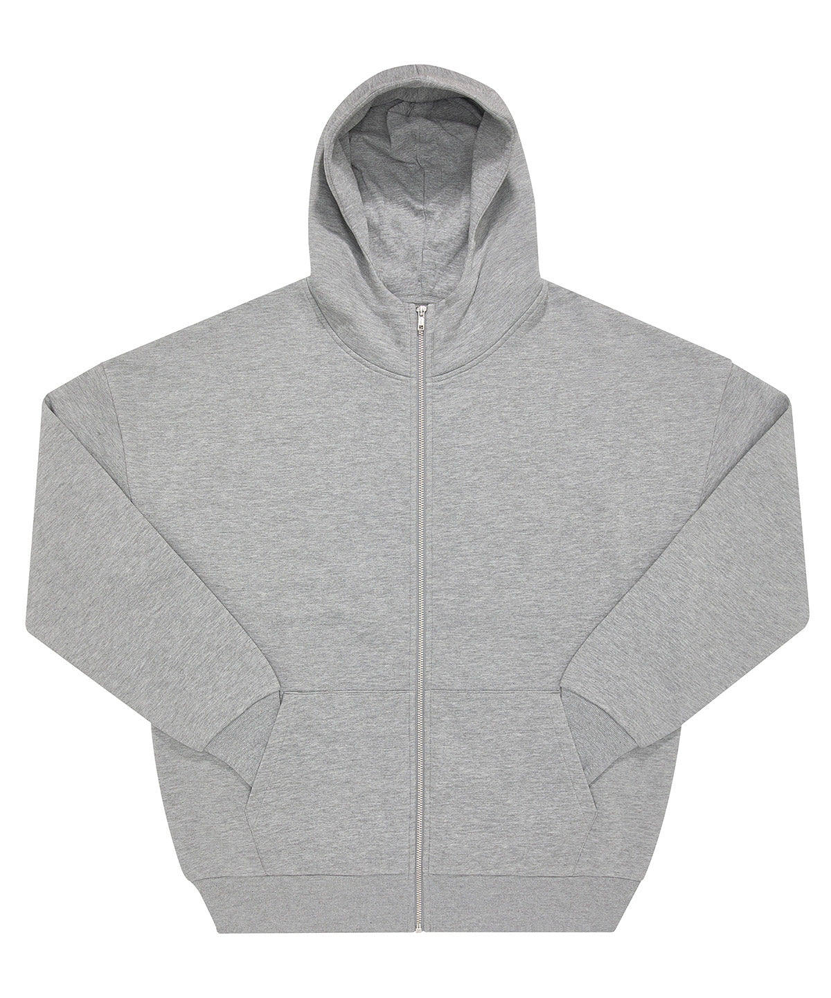 B&C Collection B&C Influence zip hood Sport Grey