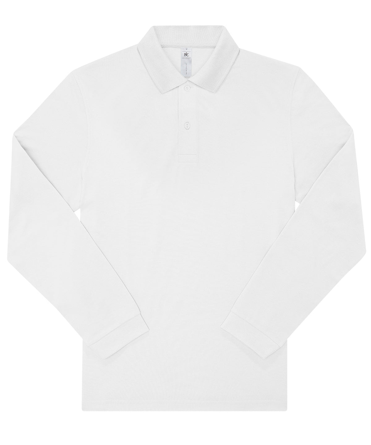 B&C Collection B&C My Polo 210 LSL White*