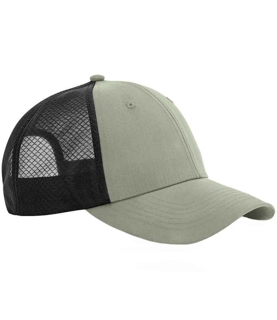 Beechfield Beechfield Technical Mesh Trucker Cap Fresh Green/Black