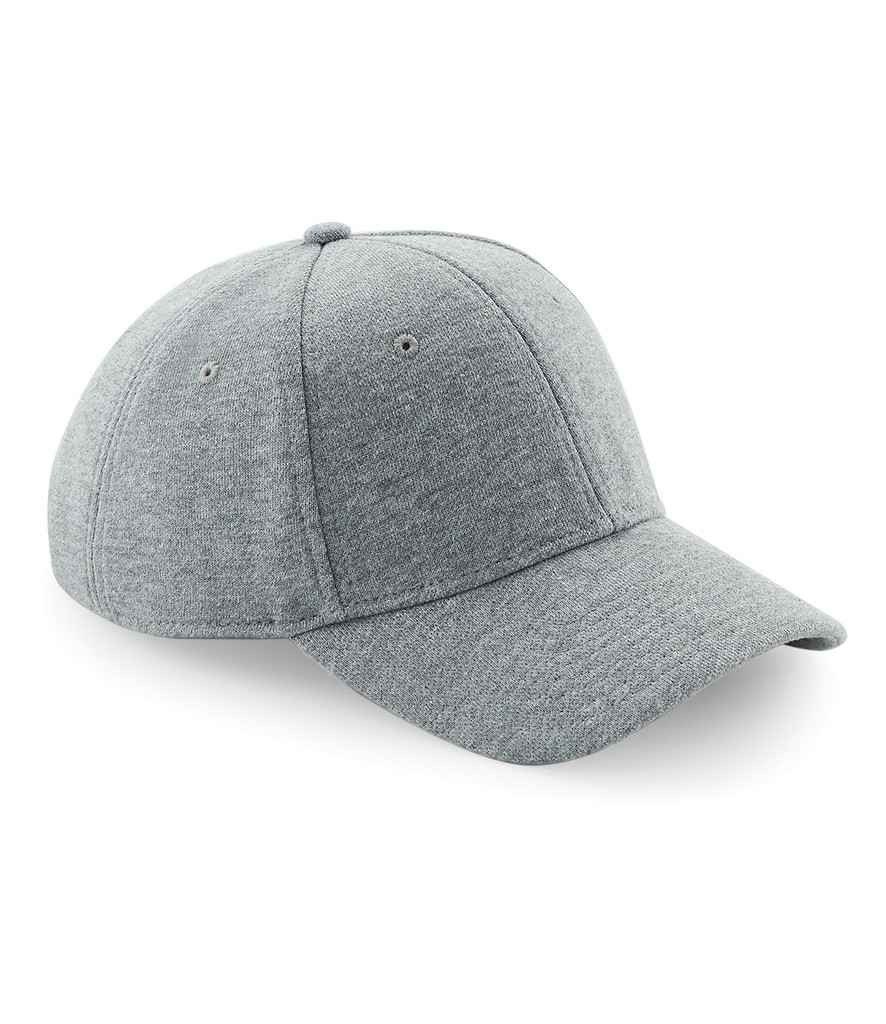 Beechfield Beechfield Jersey Athleisure Baseball Cap Heather Grey