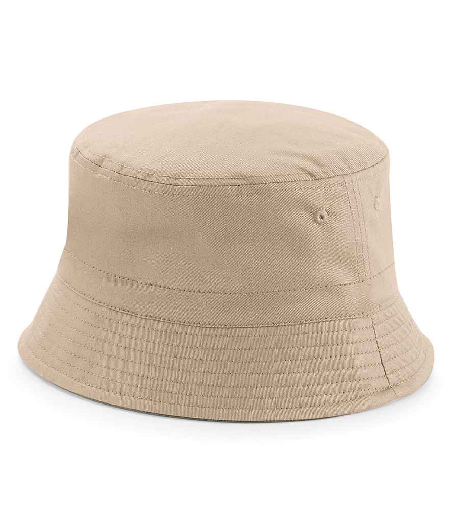 Beechfield Beechfield Reversible Bucket Hat Olive Green/Stone