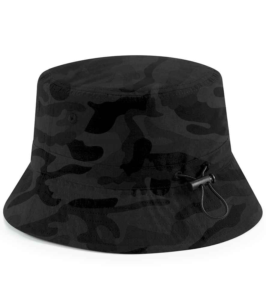 Beechfield Beechfield Recycled Polyester Bucket Hat Midnight Camo