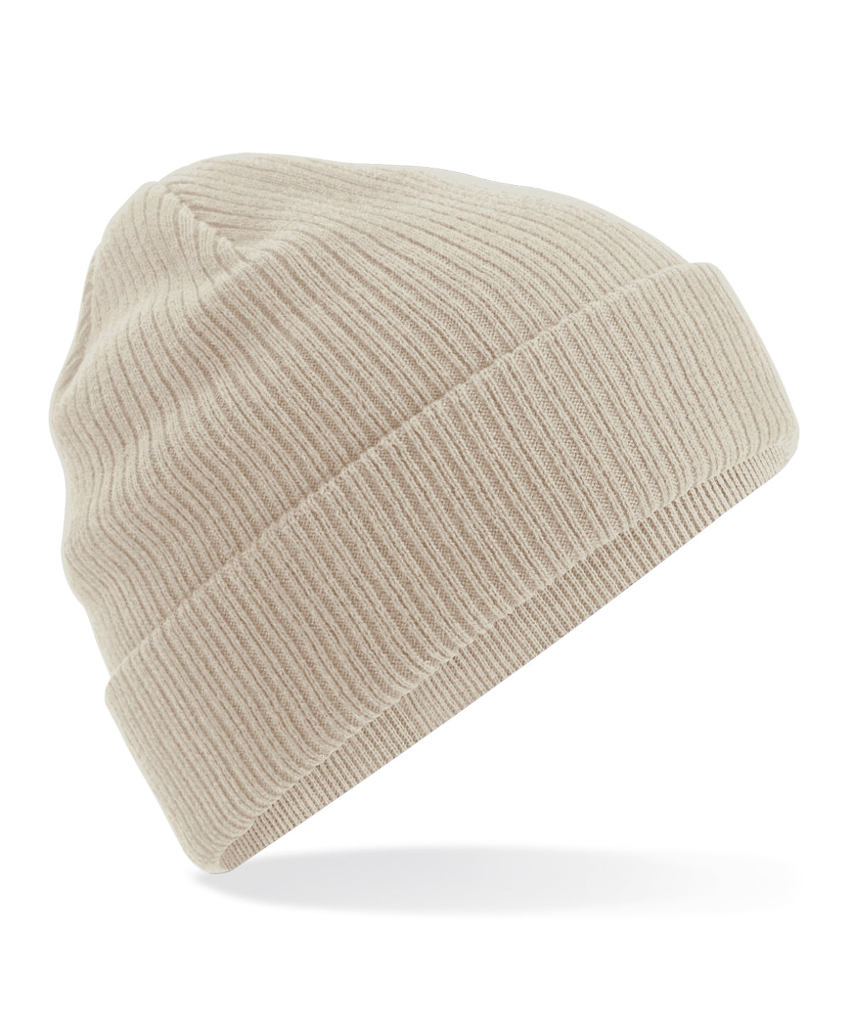 Beechfield Organic cotton beanie Sand