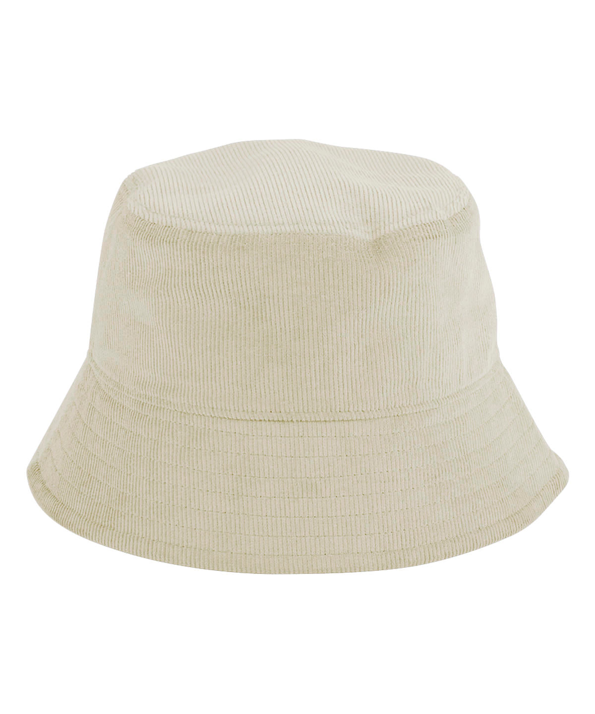 Beechfield EarthAware® organic cord bucket hat Stone