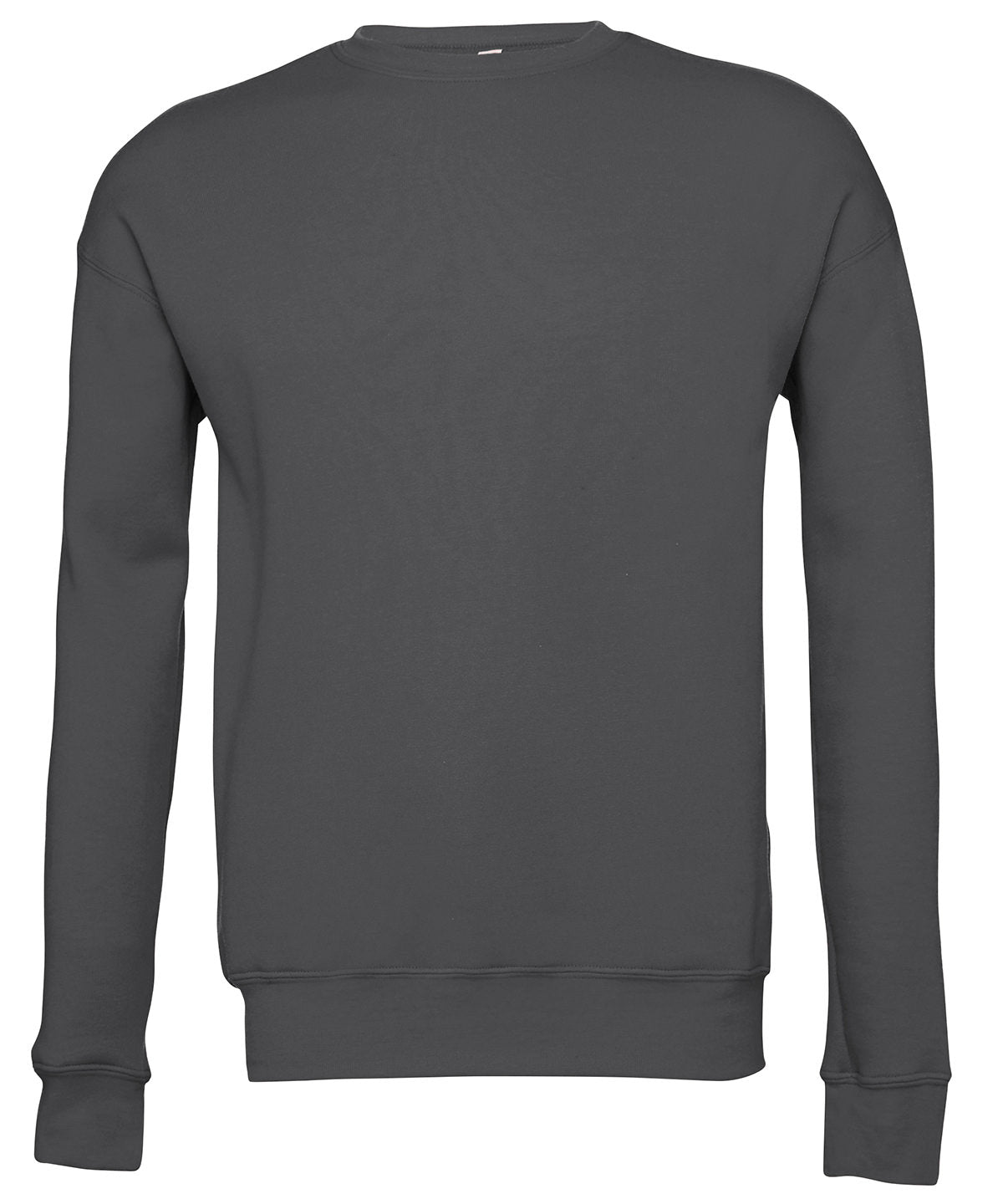 Bella+Canvas Unisex drop shoulder fleece Deep Heather