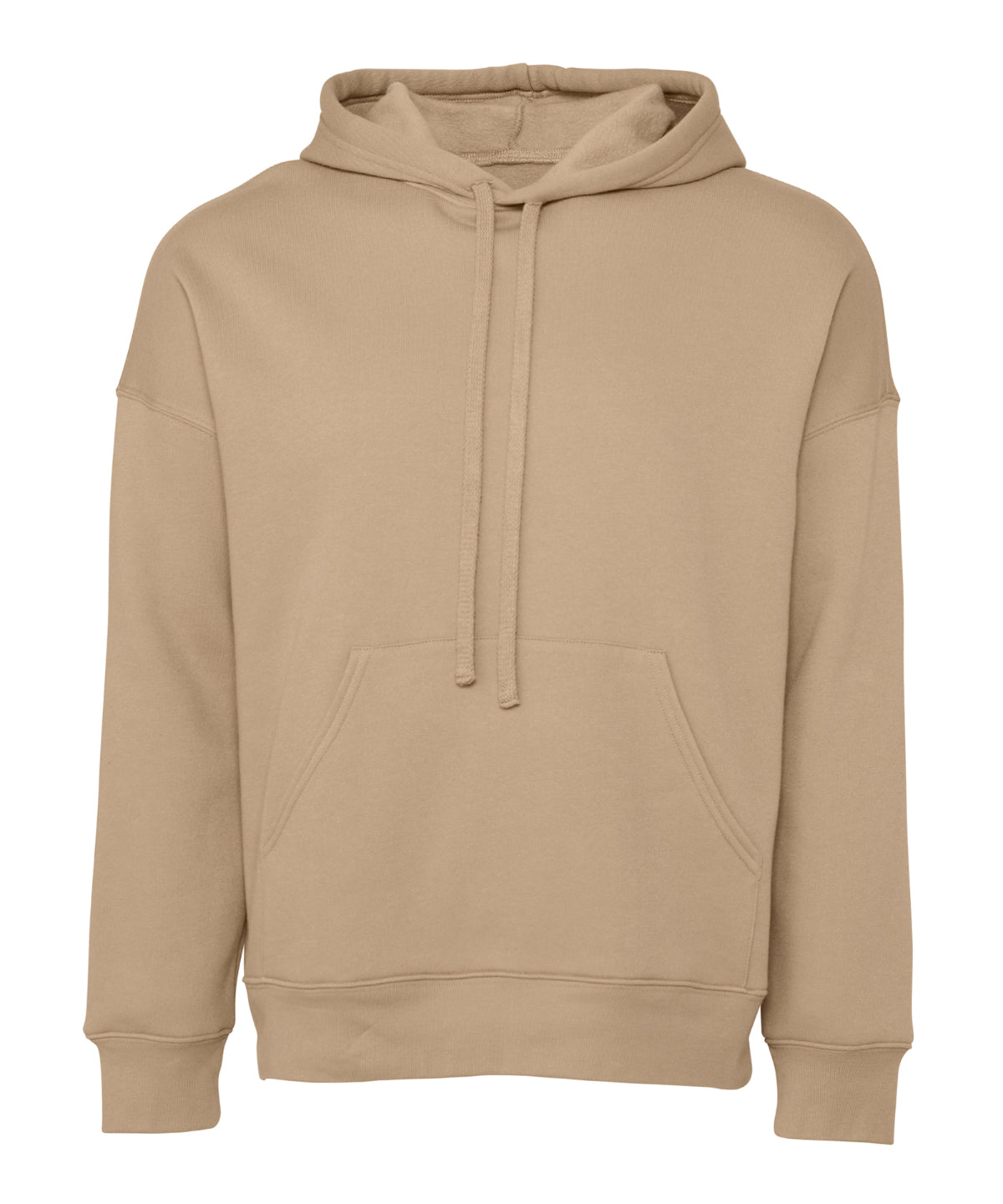 Bella+Canvas Unisex sponge fleece pullover DTM hoodie Tan