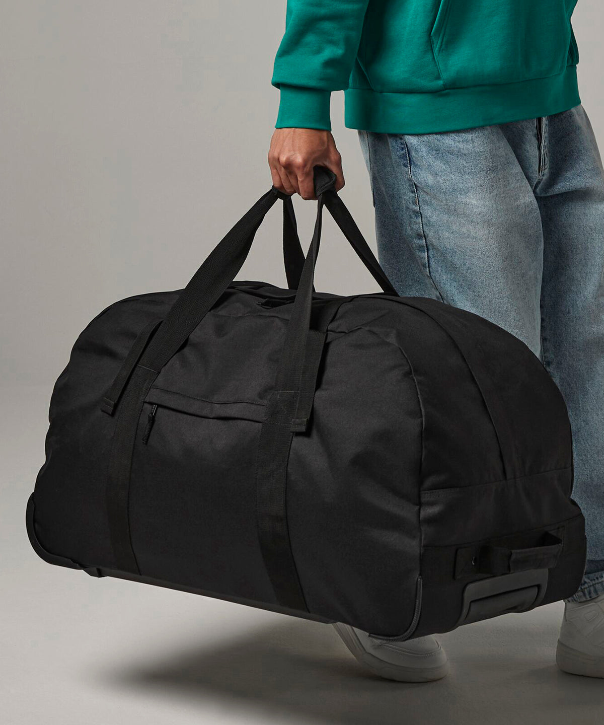 BagBase Classic wheelie holdall Black